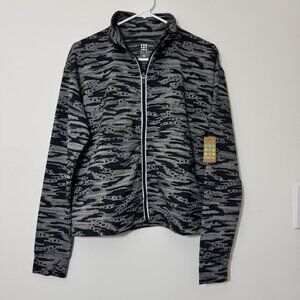 Title Nine Daily Decathlon Full Zip Jacket Women’s Size M Headlands Reflective